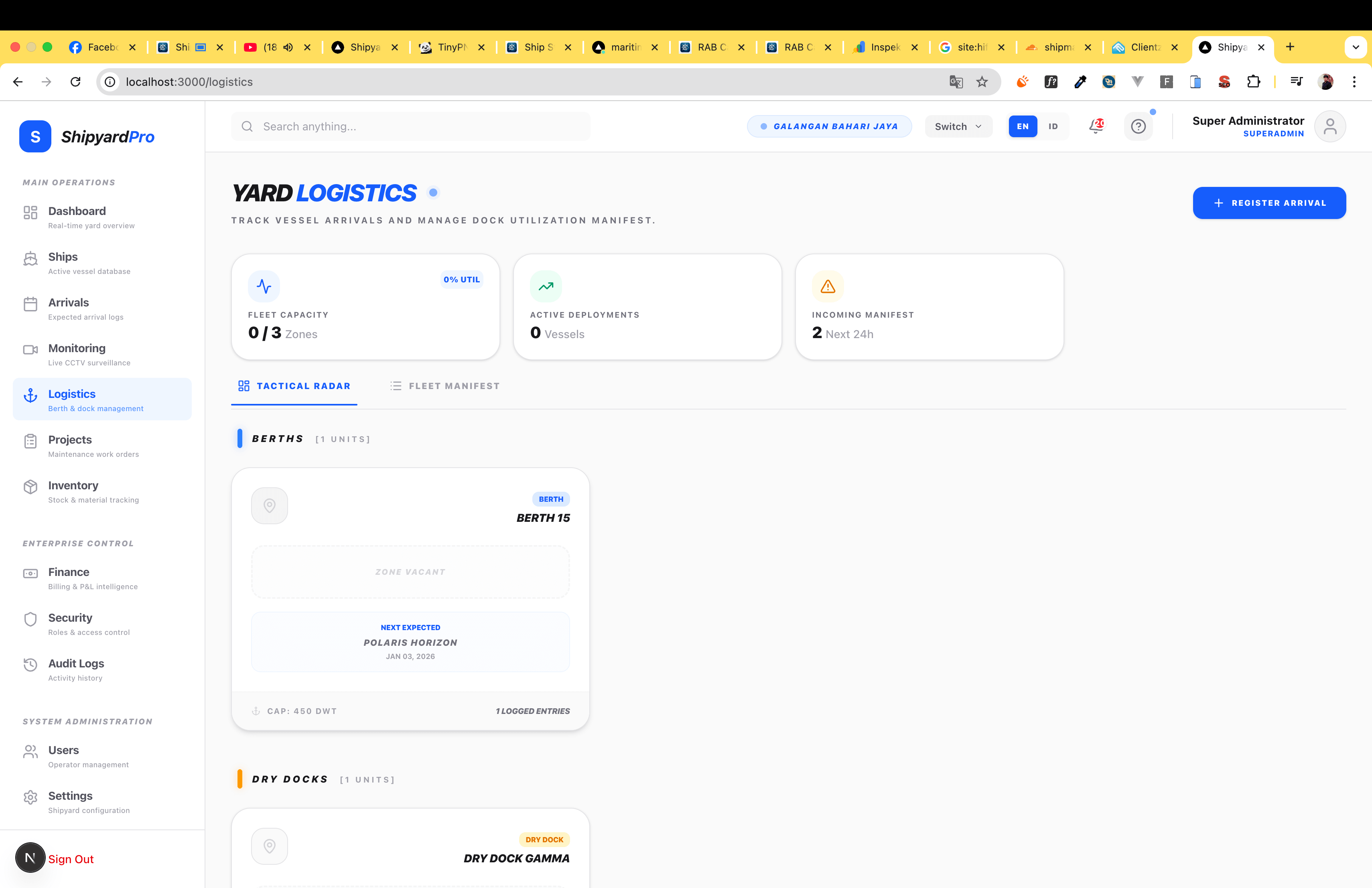 Manajemen Database Kapal